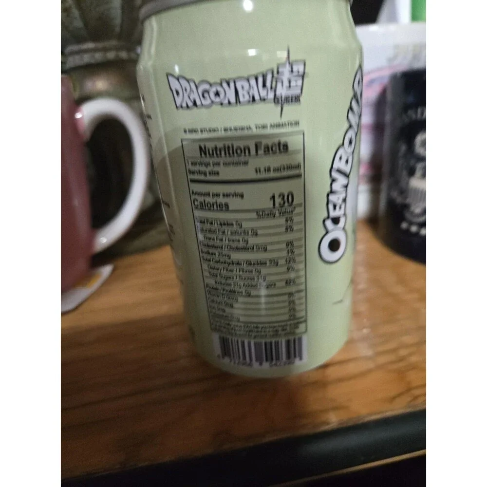 Dragon Ball Z Ultra Instinct Goku Ocean Bomb sealed collector drink